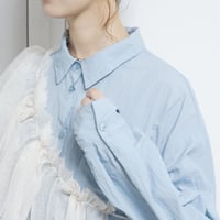 Tulle Shoulder Strap Ivory/Black