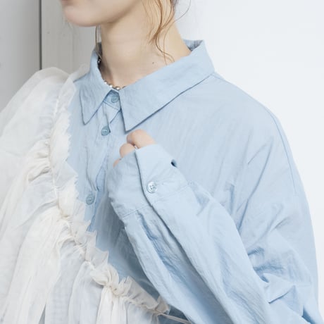 Tulle Shoulder Strap Ivory/Black