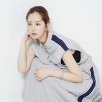 Line Vest Jacket gray