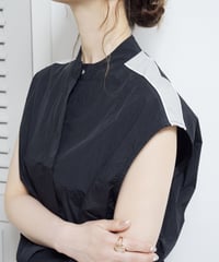 Line Vest Jacket black