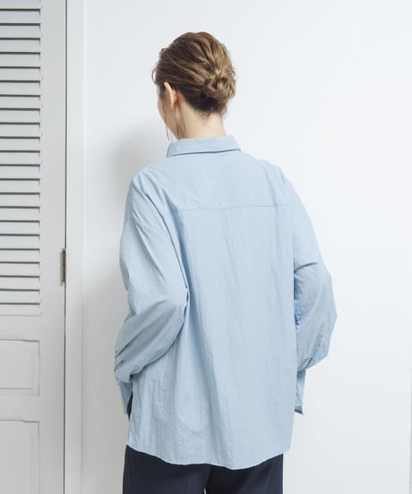 Tulle Blouse light blue