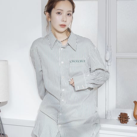 one mile wear  stripe shirt