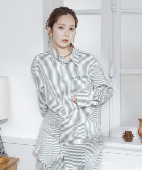 one mile wear  stripe shirt
