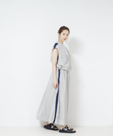 Line Vest Jacket gray