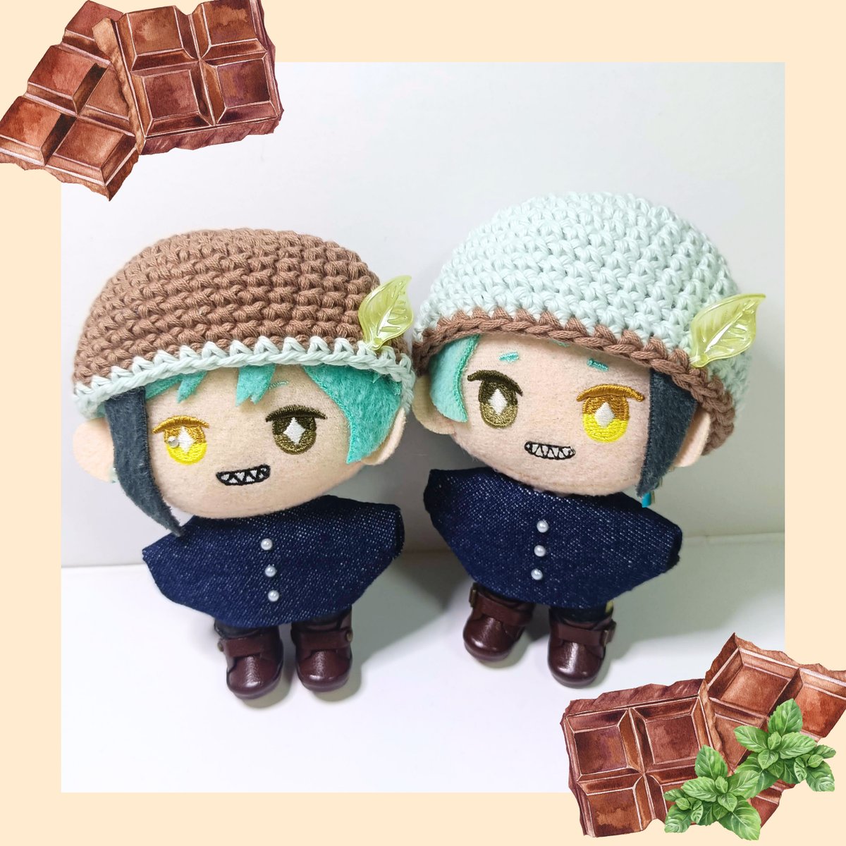10cmぬい服 チョコミントカジュアルセット | takoyuka