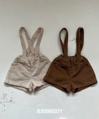 【jejeunosity】suspenders pants