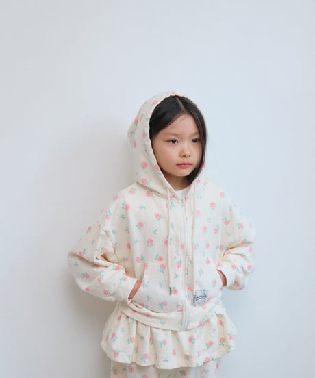 【jejeunosity】crop food zip up