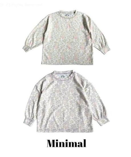 【Minimal】Flower Soft T-Shirt