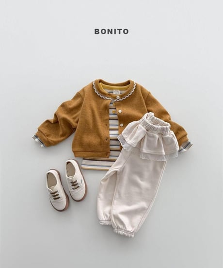 【bonito】Sheer Frill Jogger Pants