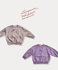 【BONEOUNE】Chello Flower Sweatshirt