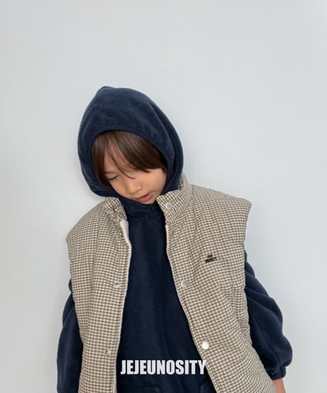【jejeunosity】24W　Checkmate padding Vest