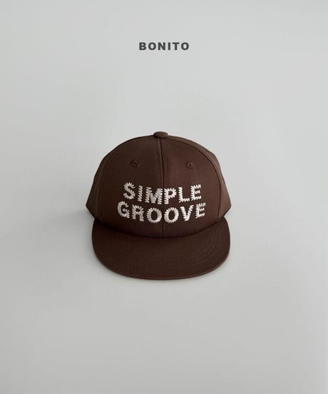 【bonito】Simple Groove Cap
