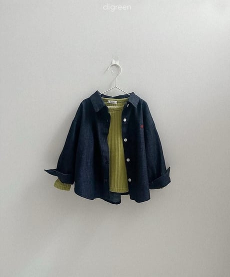 【digreen】Bella Ribbed Tee