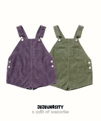 【jejeunosity】golden berry short overall