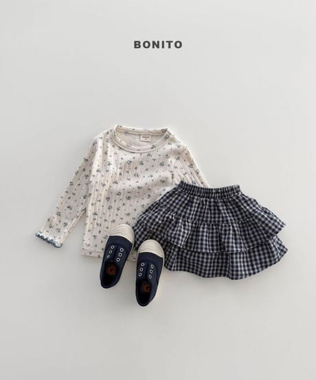 【bonito】Eyelet Tee
