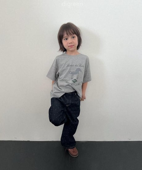 【digreen】Dot Denim Pants