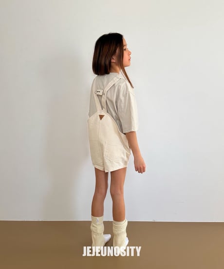 【jejeunosity】cotton belly shot overall