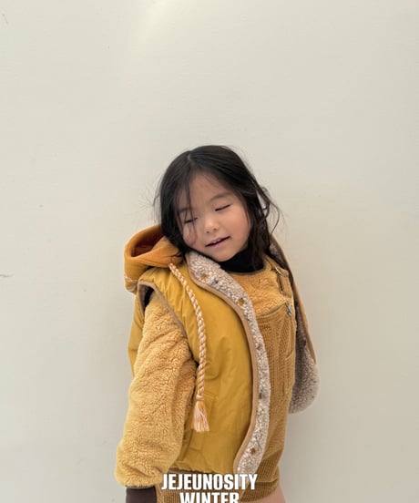 【jejeunosity】25W back tumbling vest