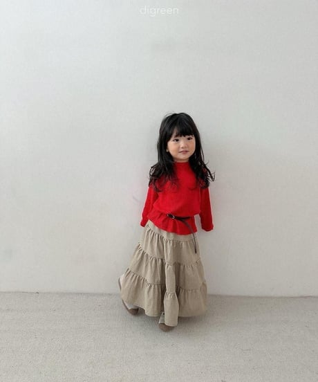 【digreen】Check Cancan Skirt
