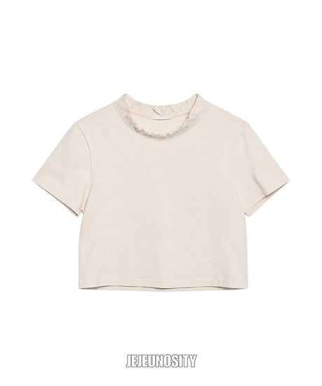 【jejeunosity】Frill Neck T