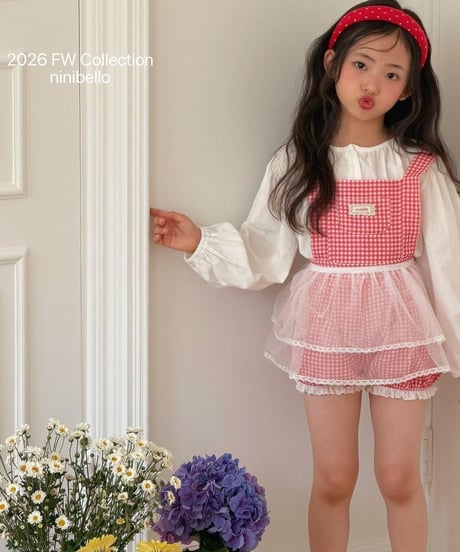 【ninibello】Pine Pumpkin Romper