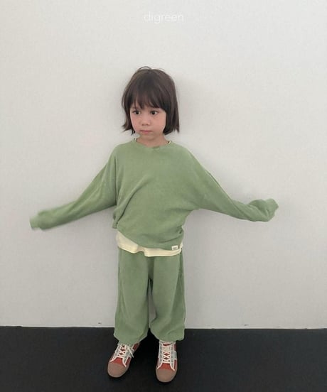 【digreen】Sand Terry Sweatshirt