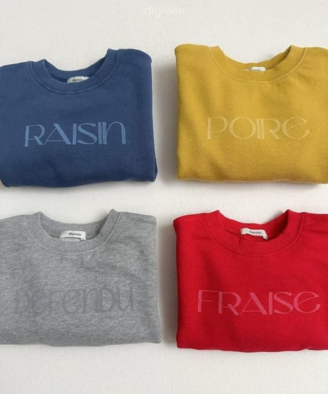 【digreen】Flu Sweatshirt