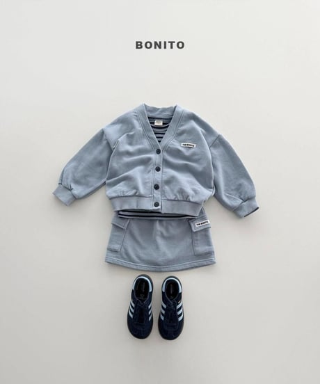 【bonito】Cotton V-Neck Cardigan