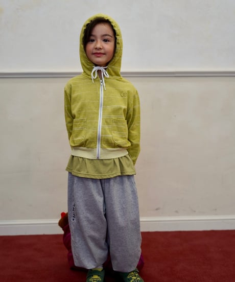 【Ramijini】Brushed Hood Zip-Up