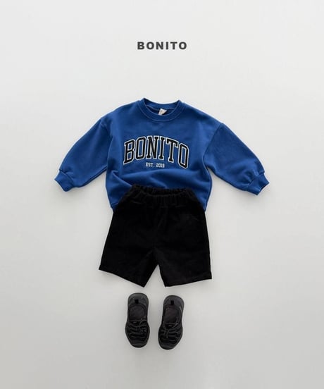 【bonito】Bonito Patch Embroidery Sweatshirt