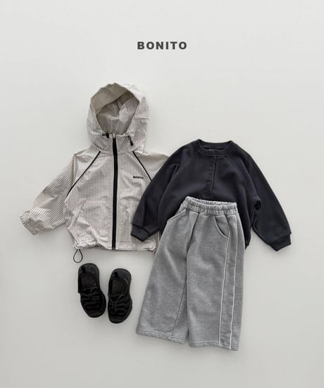 【bonito】Henry Neck Sweatshirt