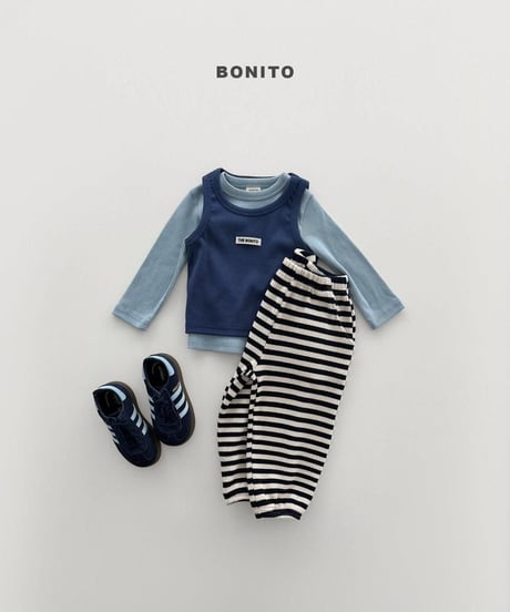 【bonito】Ribbed Layered Tank Top