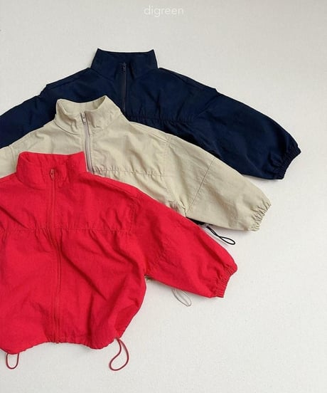 【digreen】Rib Windbreaker