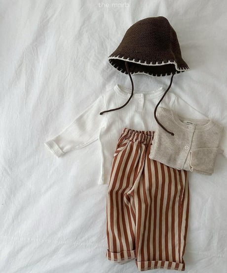 【minirobe】Mellow Bucket Hat