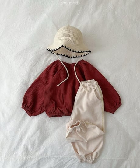 【minirobe】Balloon Blouse