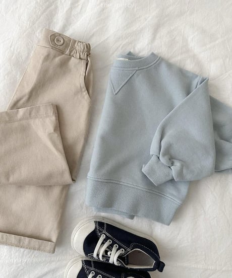 【minirobe】Dyed Twill Pants