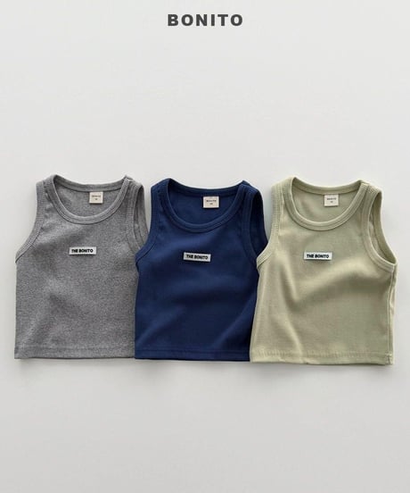 【bonito】Ribbed Layered Tank Top