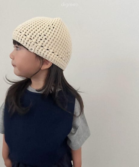 【digreen】Eyelet Beanie