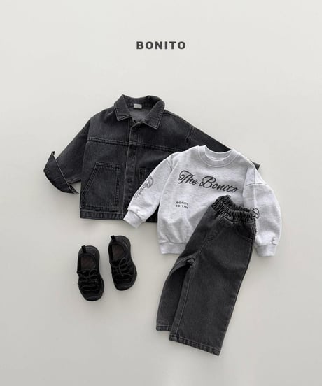 【bonito】The Bonito Lettering Sweatshirt (Adult)