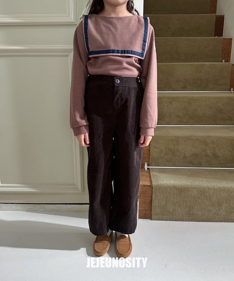 【jejeunosity】school pique shirt