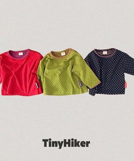 【tiny hiker】Hani Dot Tee