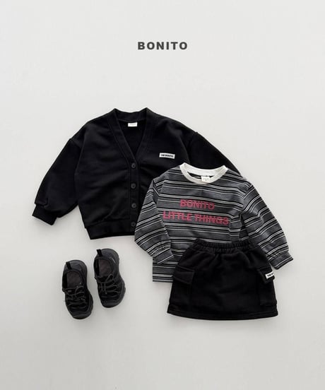 【bonito】Cotton V-Neck Cardigan
