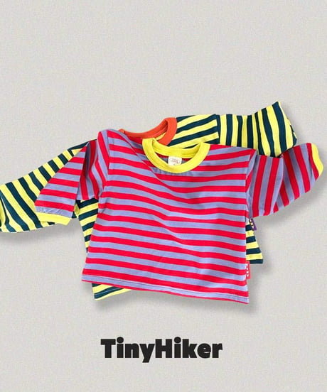 【tiny hiker】Freckle Stripe Tee