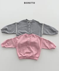 【bonito】Deki Short Sleeve Sweatshirt