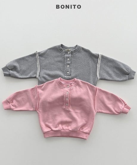 【bonito】Deki Short Sleeve Sweatshirt