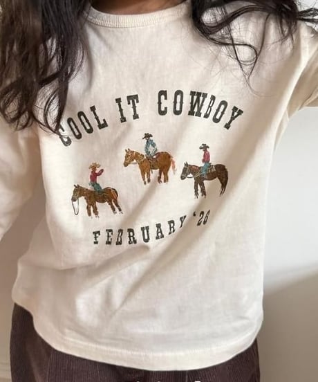 【Minimal】Cowboy T-Shirt