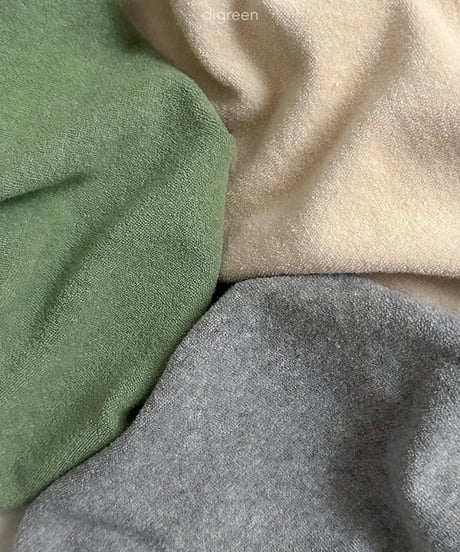 【digreen】Sand Terry Sweatshirt