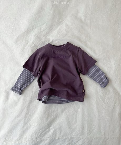 【minirobe】Urban Logo Short Sleeve Tee