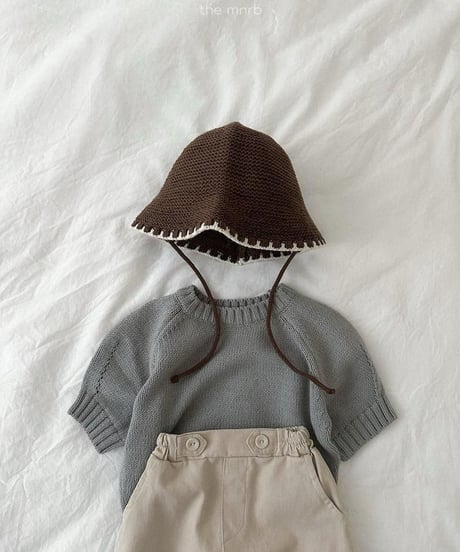 【minirobe】Dyed Twill Pants