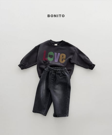 【bonito】Love Sweatshirt